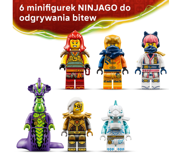 LEGO NINJAGO 71868 Transformujący smoczy Mech Wyldfyre - 1529847 - zdjęcie 7